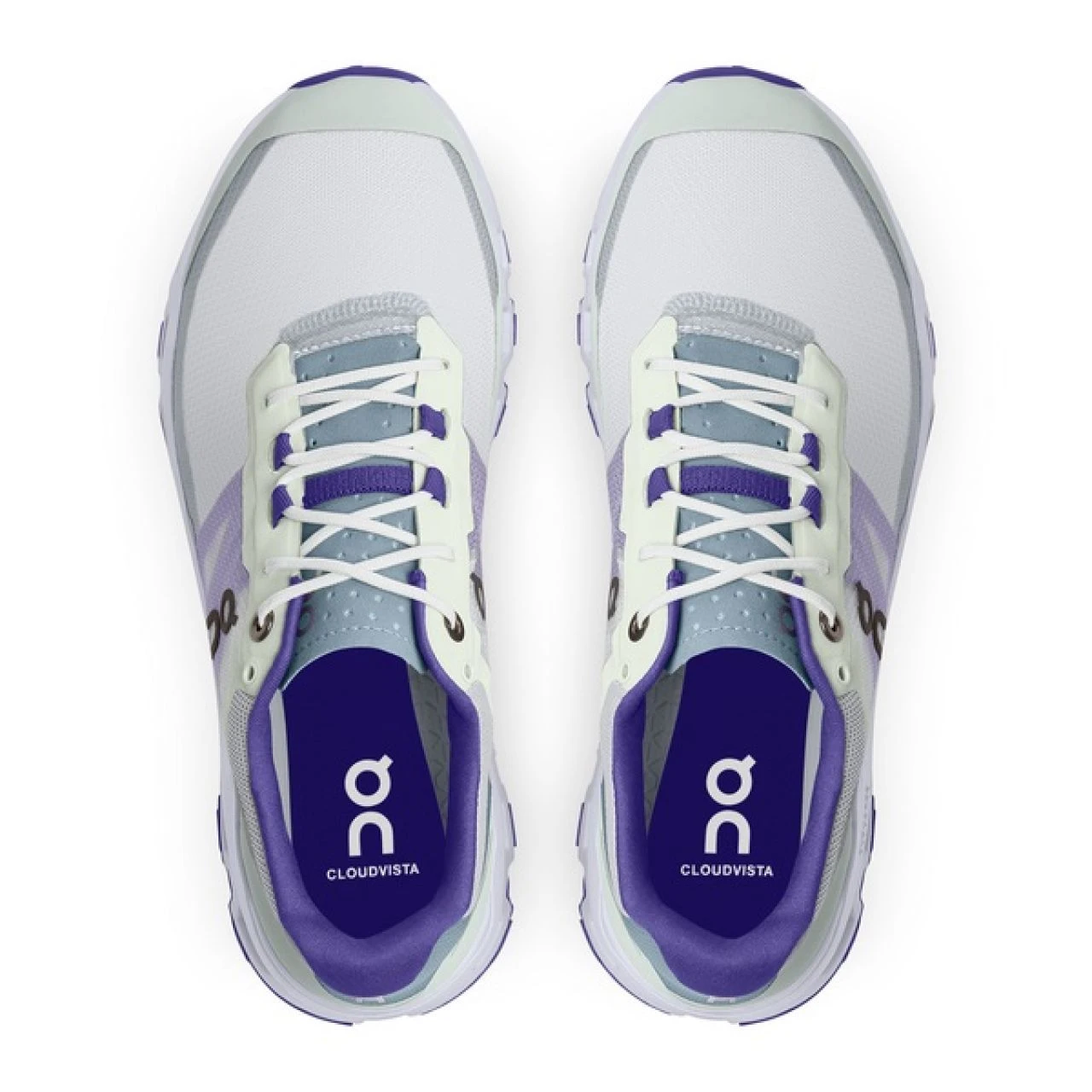 ON RUNNING CLOUDVISTA WOMEN FROST ET MINERAL Chaussures De Trail