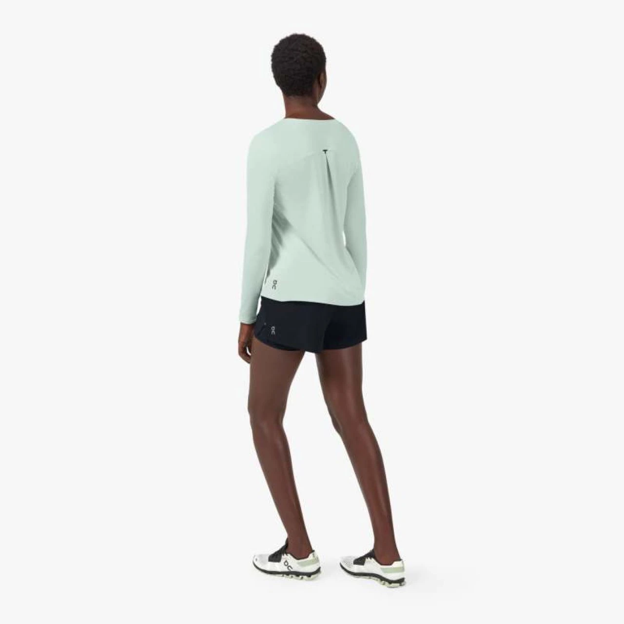 ON RUNNING RUNNING SHORT W NOIR Short Running Femme 2 ON RUNNING RUNNING SHORT W NOIR Short Running Femme – Image 2
