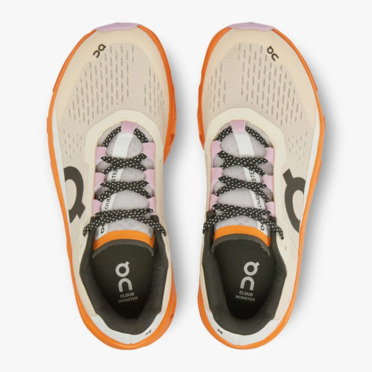 ON RUNNING CLOUDMONSTER FAWN ET TURMERIC Chaussures De Running – Image 2