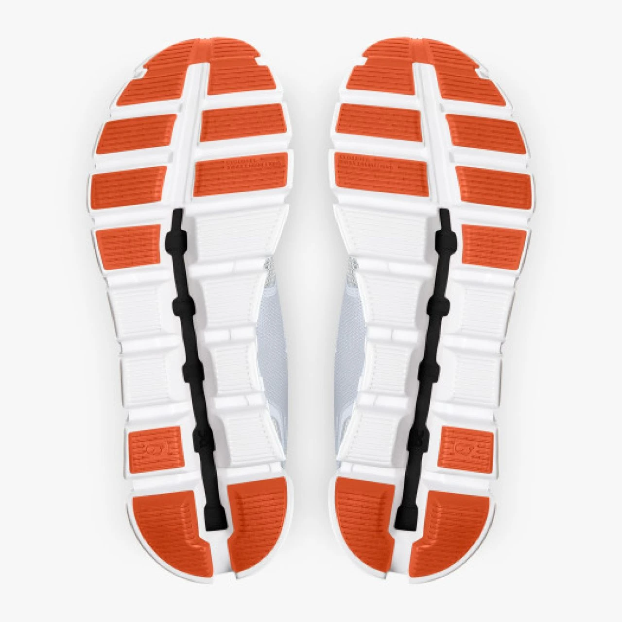 ON RUNNING CLOUD 5 PUSH WHITE ET FLAME Chaussures De Running – Image 3