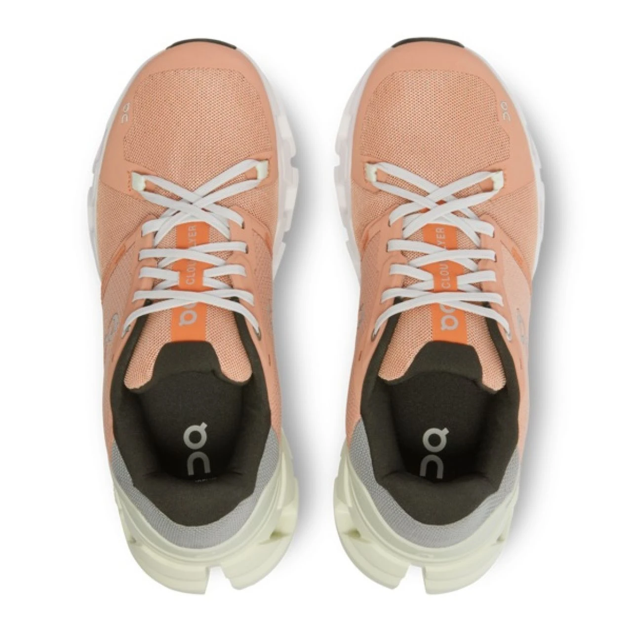 ON RUNNING CLOUDFLYER PEACH ET ALOE Chaussures De Running 4 ON RUNNING CLOUDFLYER PEACH ET ALOE Chaussures De Running â Image 4