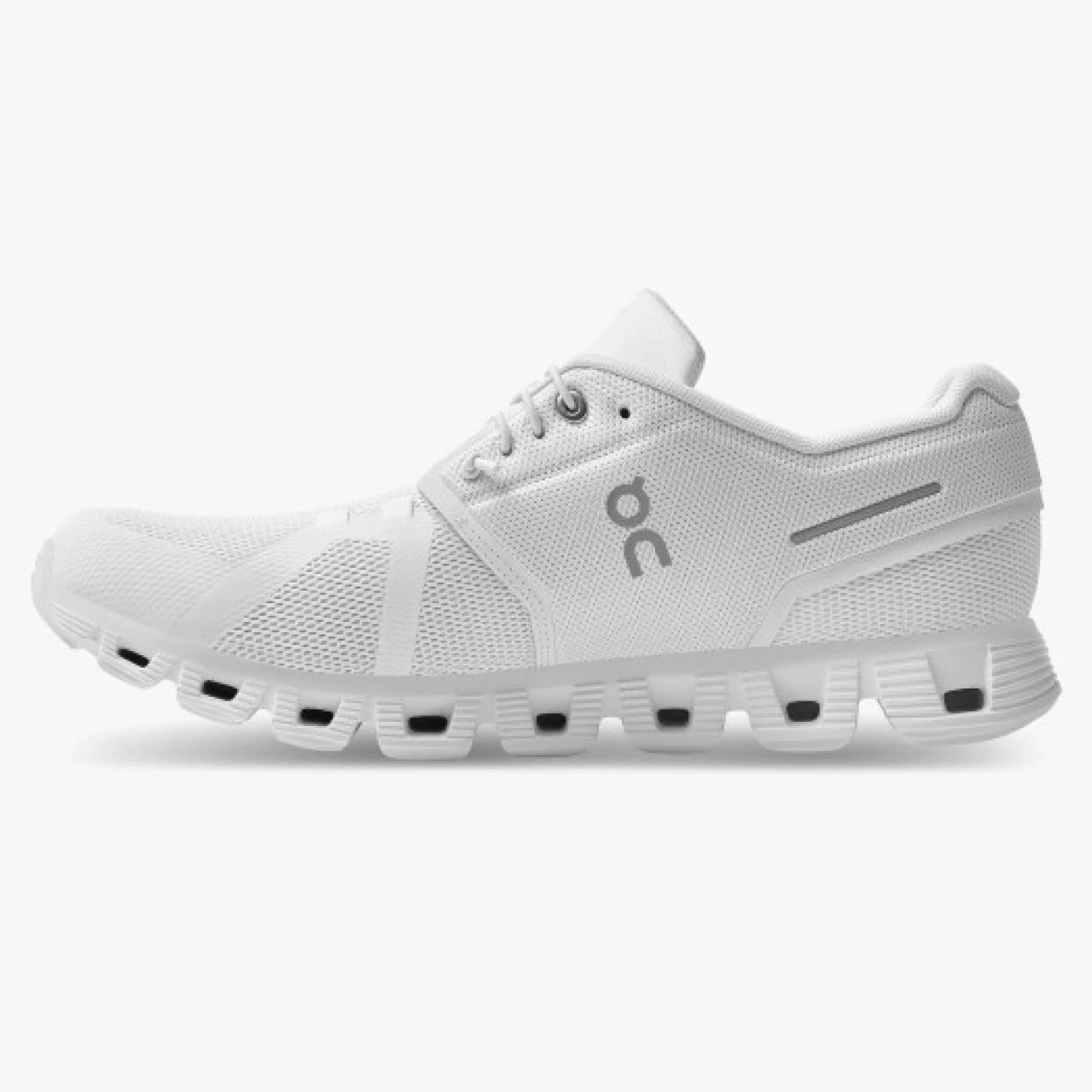 ON RUNNING CLOUD 5 WHITE Chaussures De Running 4 ON RUNNING CLOUD 5 WHITE Chaussures De Running – Image 4
