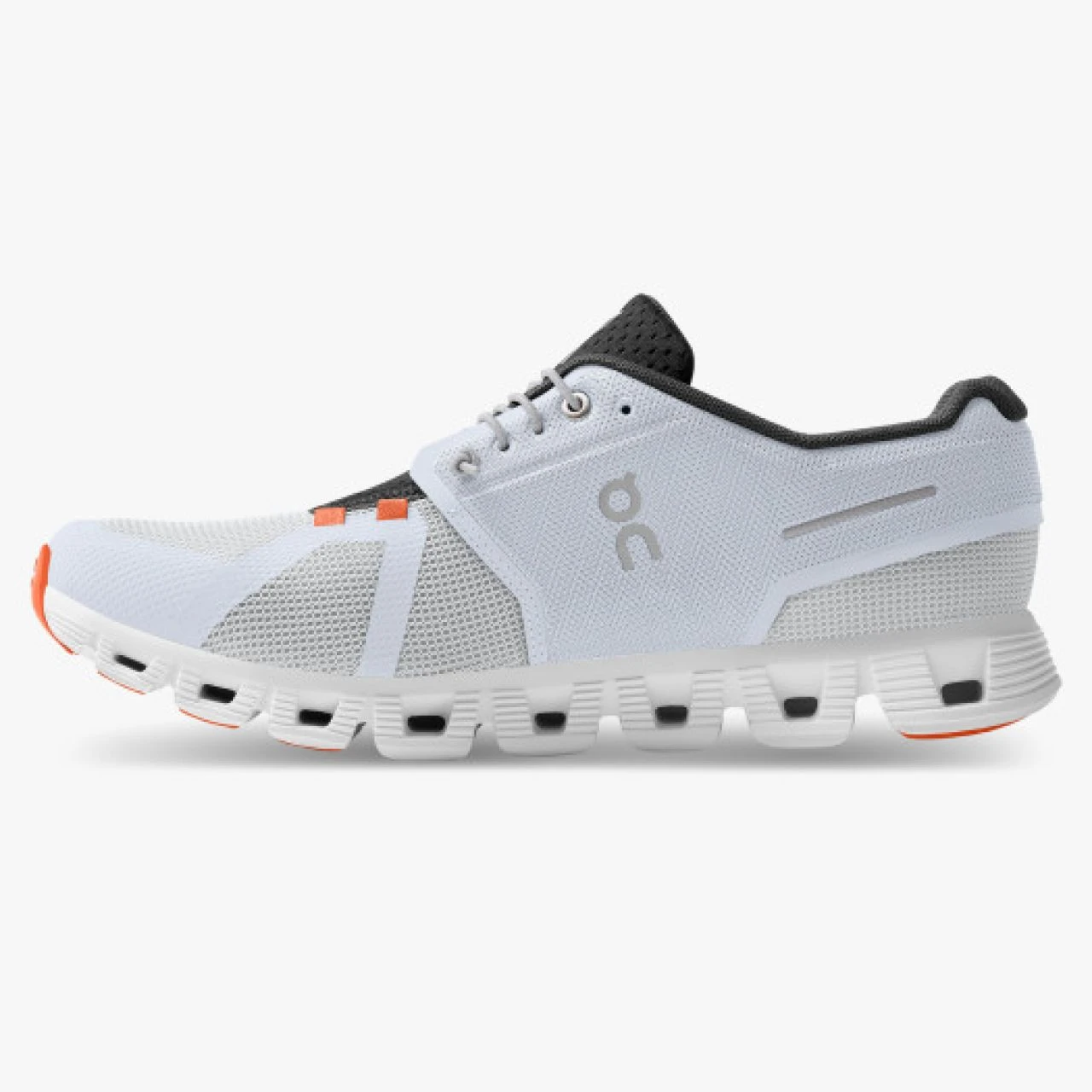 ON RUNNING CLOUD 5 PUSH WHITE ET FLAME Chaussures De Running – Image 4