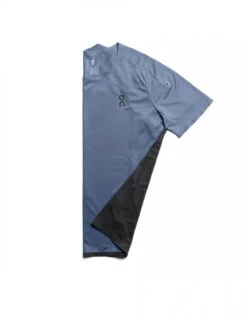 ON RUNNING PERFORMANCE T M CERULEAN BLACK Tee Shirt Running -On Running 6 24121 31 DUPLICATA ON RUNNING PERFORMANCE T M CERULEAN BLACK Tee shirt running